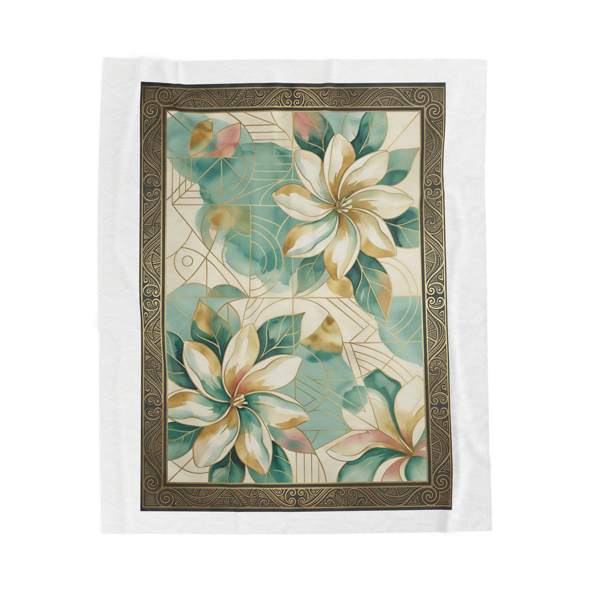 Tiare Velveteen Plush Blanket