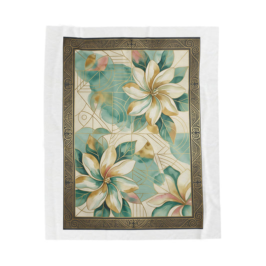 Tiare Velveteen Plush Blanket