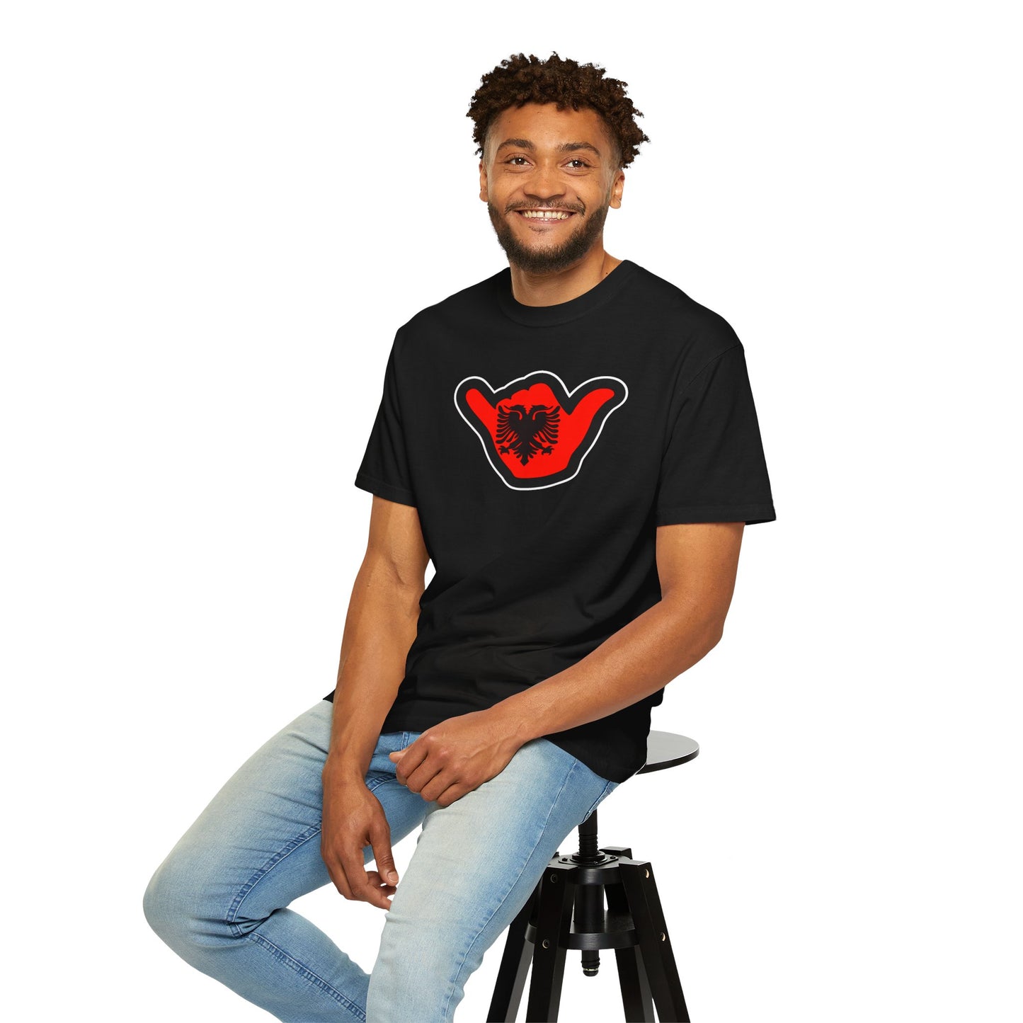 Albanian Eagle Shaka T-Shirt