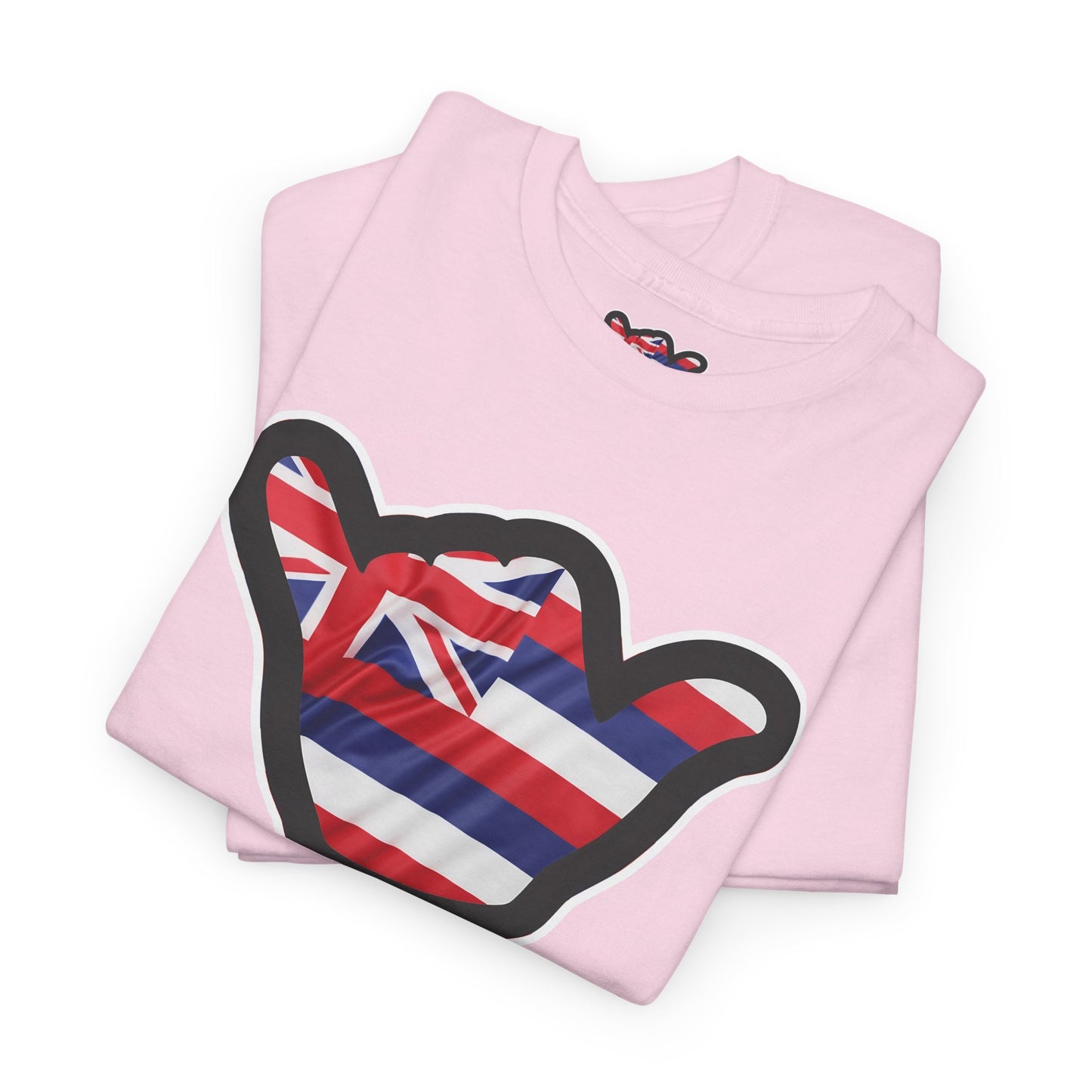 Hawaii Flag Shaka T‑Shirt — Aloha Shaka Graphic Tee
