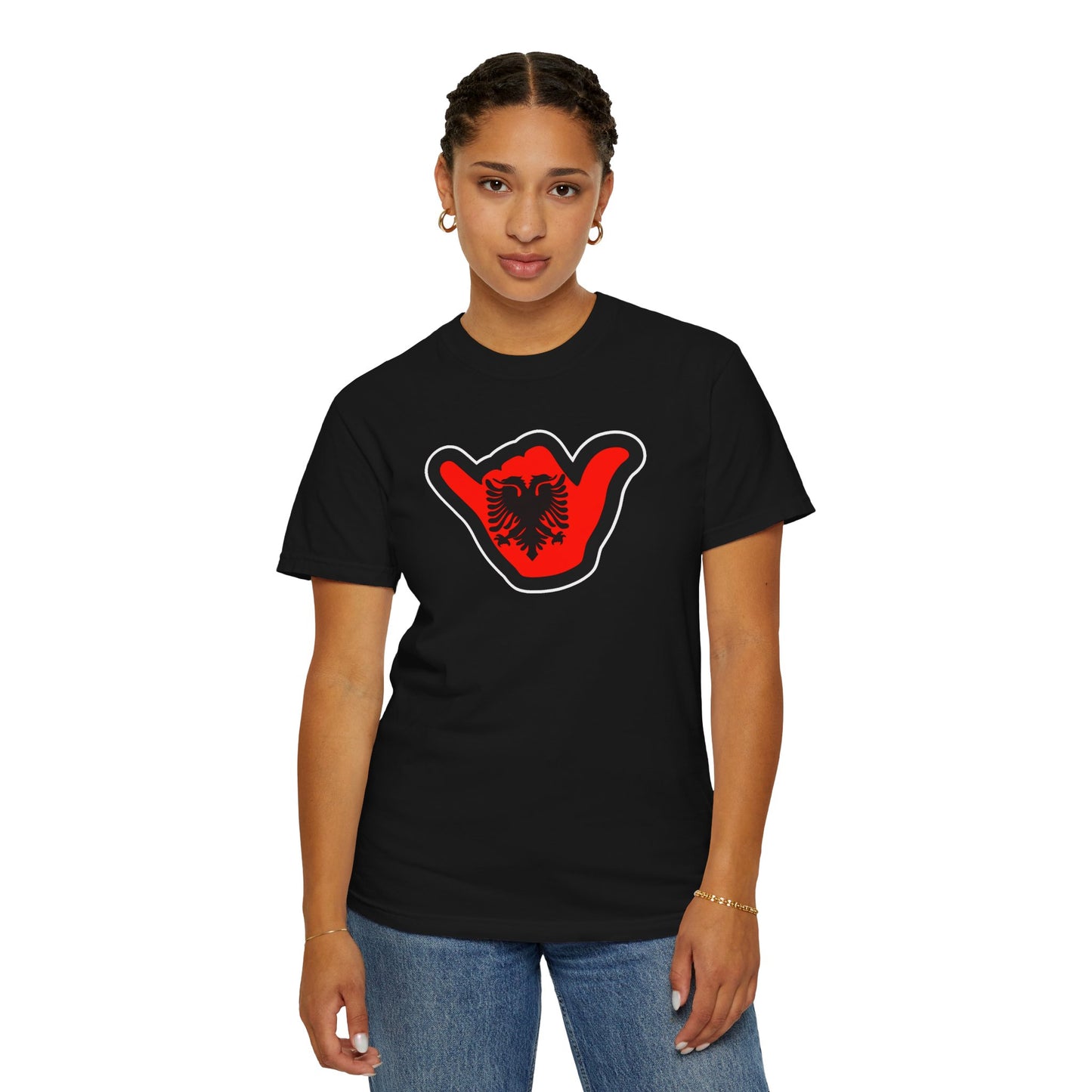 Albanian Eagle Shaka T-Shirt