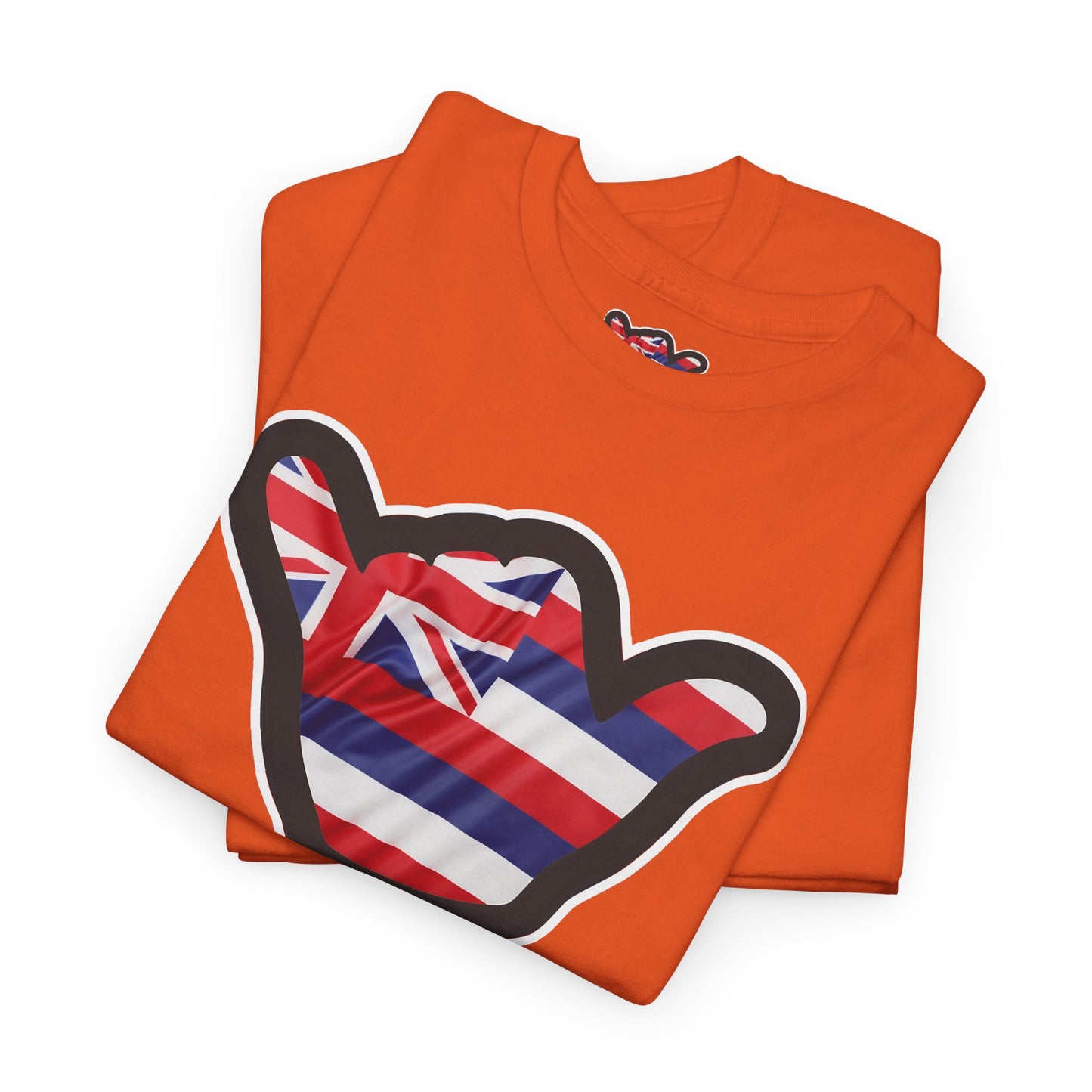 Hawaii Flag Shaka T‑Shirt — Aloha Shaka Graphic Tee