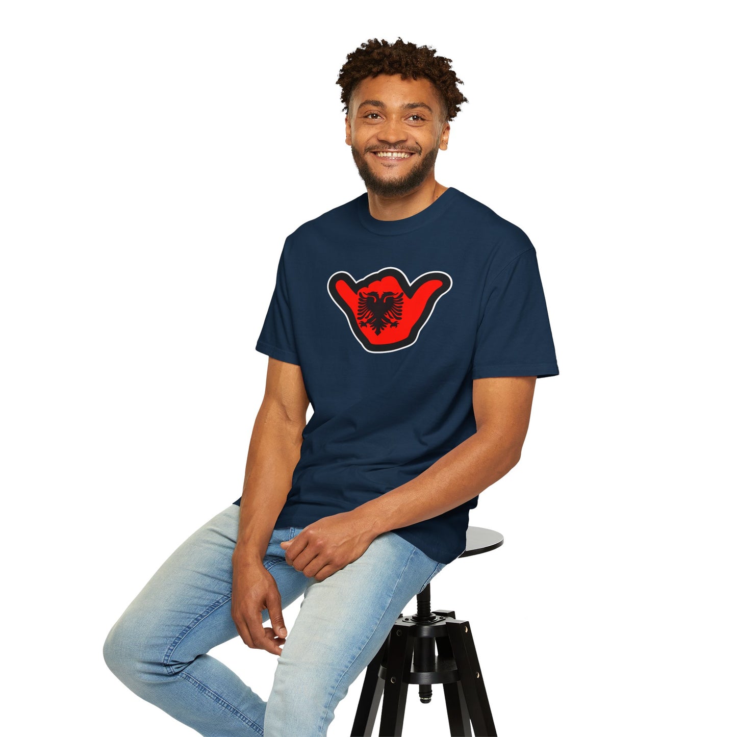Albanian Eagle Shaka T-Shirt