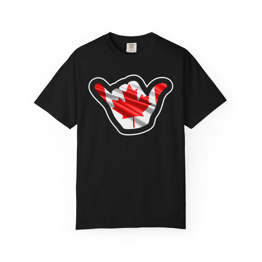 Canada Shaka T-Shirt — Maple Leaf Shaka Graphic Tee